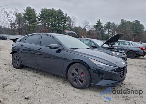 2021 Hyundai Elantra Sel from USA, damaged, VIN KMHLS4AG0MU130381